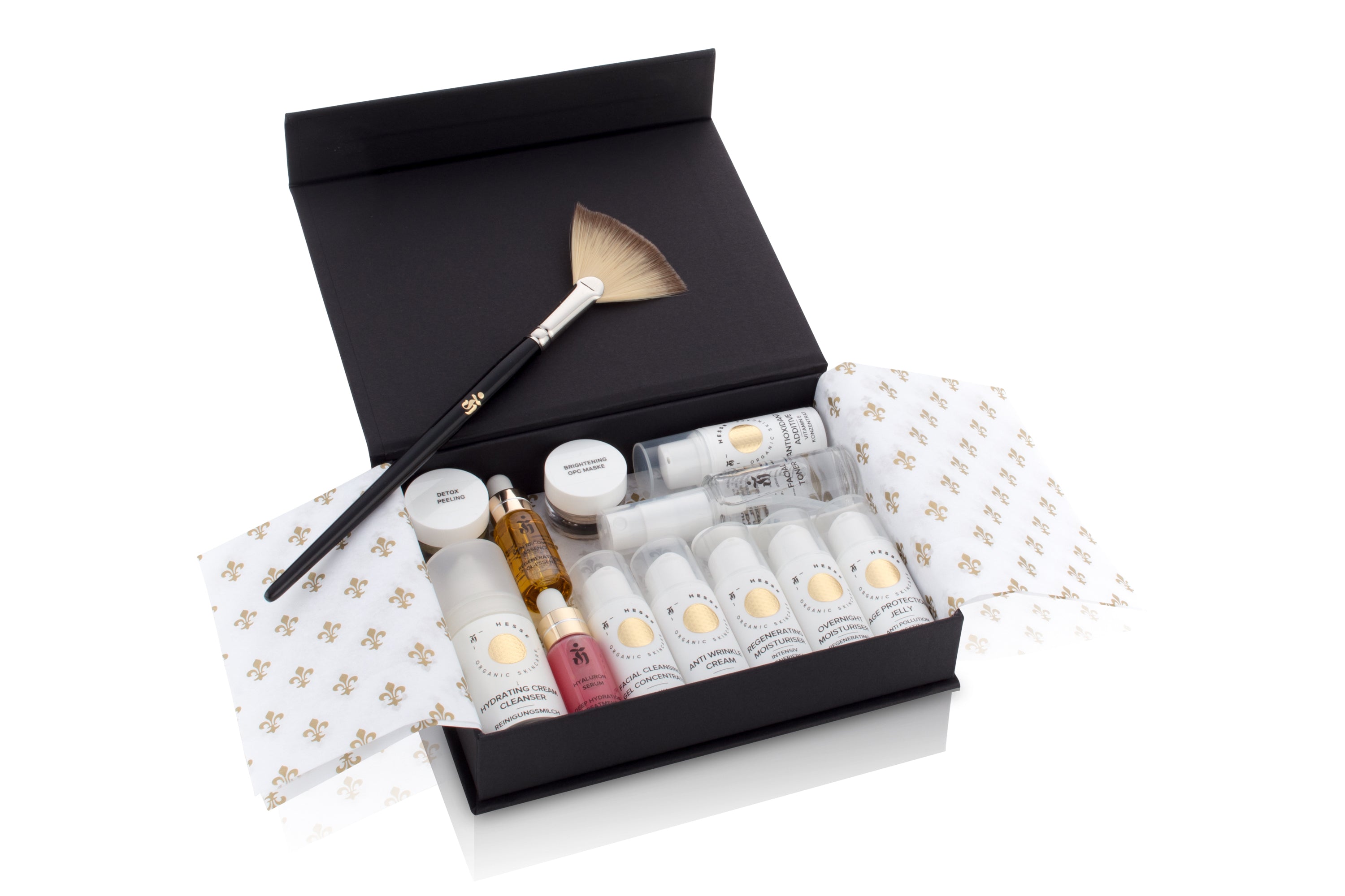 LAYERING SET für sensible und gestresste Haut in Probier- und Reisegröße