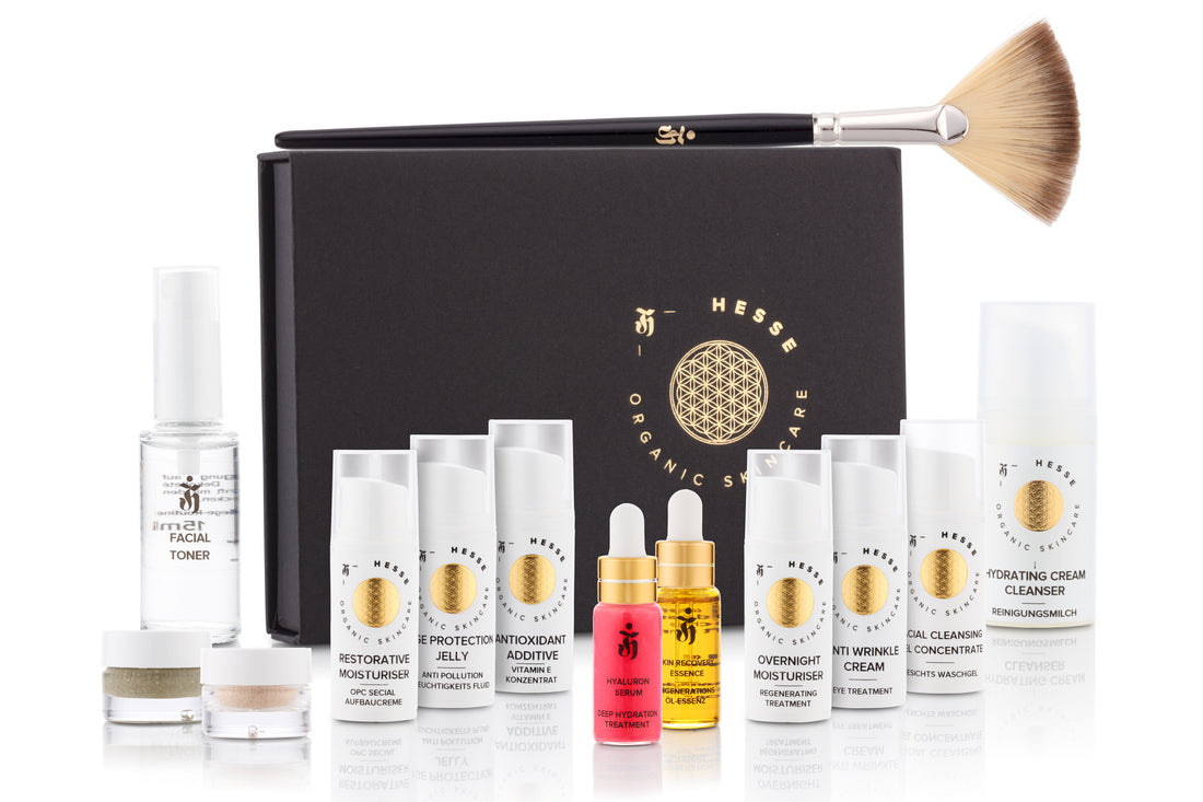 LAYERING SET für unreine, ölige oder großporige Haut in Probier- und Reisegröße